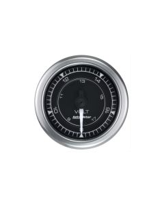 2-1/16" Autometer Chrono LED  Voltmeter Gauge 8-18V
