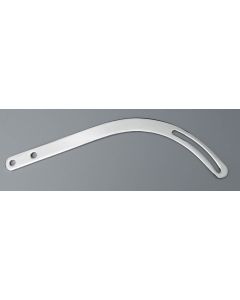 Chevy Alternator Adjusting Arm, Chrome, 1955-1957