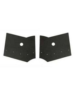 Chevy Cardboard Interior Rear Quarter Panels, Convertible, 1955