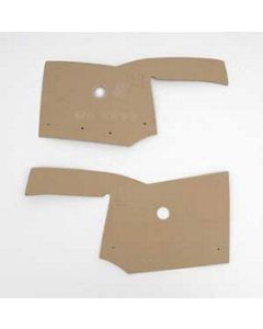 Chevy Cardboard Interior Rear Quarter Panels, Convertible, 1956-1957