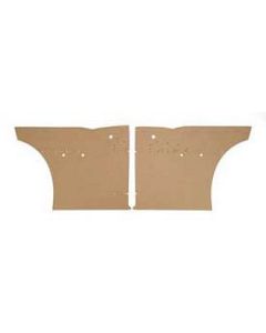 Chevy Cardboard Interior Rear Door Panels, 4-Door Sedan, Bel Air, 1955-1956