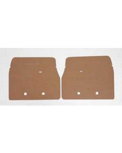 Chevy Cardboard Interior Rear Door Panels, 4-Door Wagon, 150 & 210, 1955-1957