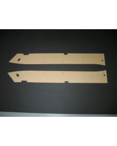 Chevy Cardboard Interior Panels, Rear Wheel Well, Nomad, 1955-1957