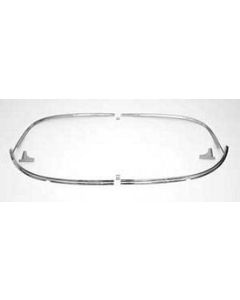 Chevy Restored Windshield Molding Set, Stainless Steel, Hardtop, Nomad, 1955-1956