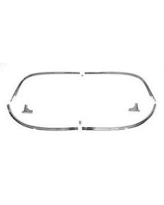 Windshield Molding Set,S/S,Restored,Hdtp/Nomad,1957