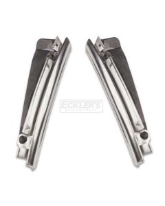 1968-1972 El Camino  Fender Top Molding Pair, With Correct Rubber Seals