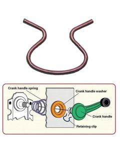 1964-1983 Chevelle Window Crank Handle Retaining Clip, Door Or Quarter