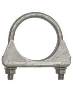Exhaust Muffler Clamp, Cradle Style, Steel, 2"