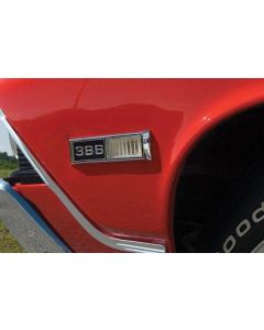 Chevelle Fender Emblems, 396, 1968