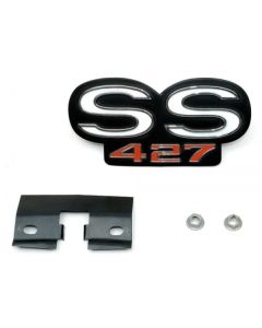 Chevelle or Malibu Grille Emblem, "SS 427", 1967