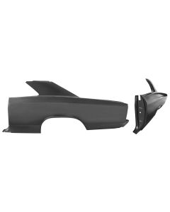 1966-1967 Chevelle Quarter Panel, Full, 2-Door Coupe, RH