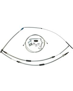 Chevelle Cable Set, Parking Brake, TH350, Powerglide Or Manual, 1964-1967