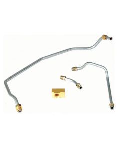 El Camino Fuel Line, Fuel Pump To Carburetor, LS6, 454/450hp, With Long Fuel Pump & Vapor Return, 1970