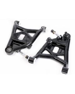 1964-1972 El Camino Lower Control Arm Assembly, For QA1 Shocks, With Del-A-Lum Bushings,