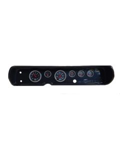 El Camino Instrument Cluster Panel, Black Finish, With SportComp Gauges, 1964-1965