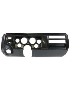 El Camino Instrument Cluster Panel, Carbon Fiber Finish, With Pre-Cut Holes, 1969