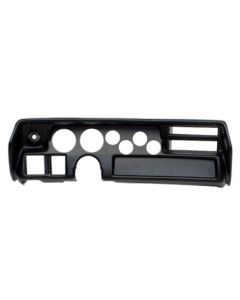 El Camino Instrument Cluster Panel, Sweep Style, Black Finish, With Sport Comp Gauges, 1970-72