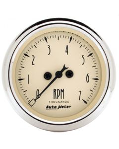 El Camino Tachometer, 7000 RPM, Antique Beige, AutoMeter, 1964-72