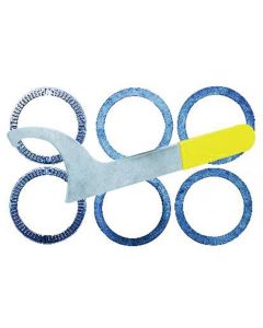 Chevelle & Malibu Coil-Over Shock Spanner Wrench & Thrust Bearing, 1964-83
