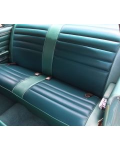 PUI Chevelle Rear Seat Covers, Bench, 4-Door Sedan, 1965