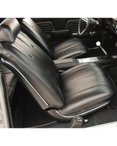 PUI Chevelle Front Seat Covers, Bucket, Coupe & Convertible, 1969