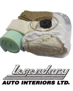 Legendary Auto Interiors Chevelle Seat Installation Kit, Front Bench/Split, 1964-1972