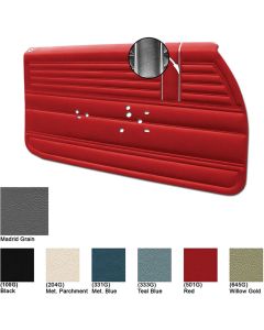 Legendary Auto Interiors Chevelle Door Pnels, Coupe Or Convertible, Preassembled, Show Correct, 1968