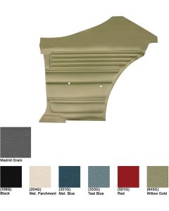 Legendary Auto Interiors Chevelle Rear Side Panel, Coupe, Preassembled, Show Correct, 1968