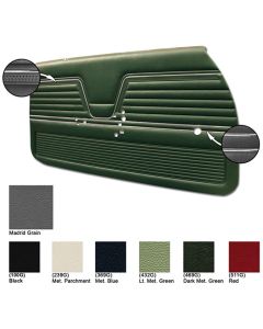 1969 Chevelle Legendary Auto Interiors Door Panels, Coupe & Convertible, Show Correct
