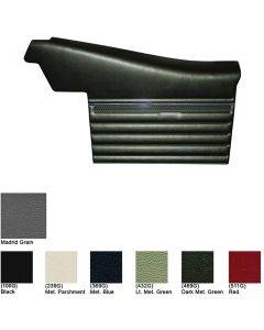 Legendary Auto Interiors Chevelle Rear Side Panels, Convertible, Preassembled, Show Correct, 1969