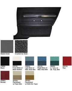 Legendary Chevelle Rear Side Panels, Coupe Or Convertible, Show Correct, 1966