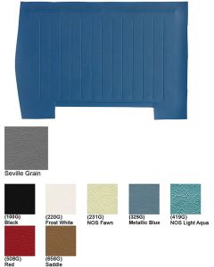 Legendary Auto Interiors Chevelle Rear Side Panels, Convertible, Show Correct, 1964