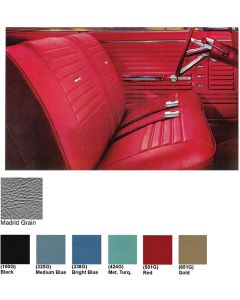 Legendary Auto Interiors Chevelle & Malibu Covers, Front Seats, Split Bench, Show Correct, 1967