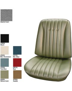 Legendary Auto Interiors Chevelle & Malibu Covers, Front Seats, Buckets, Show Correct, 1968