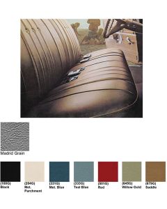 Legendary Auto Industries Chevelle & Malibu Covers, Front Seats, Split Bench, Show Correct, 1968