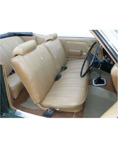 Headrest covers Legendary Auto Interiors Chevelle & Malibu Covers, Front Seats, Split Bench, 1970