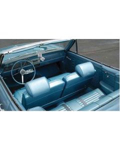 Distinctive Industries Chevelle Bench Seat Covers, Convertible, Front & Rear, 1967