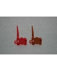 Malibu Shift Indicator Pointer, Auto With Gauges, Fire Red,1978-1979