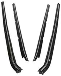 Chevelle  Door Window Seals, Outer & Inner, 4 Piece, 2-Door Coupe, 1973-1977