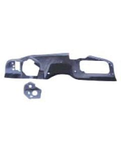 Chevelle Insulation, QuietRide, Firewall Insulation, Molded, With Factory AC, 1964-1967