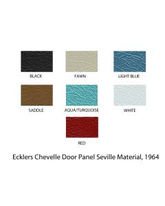 Distinctive Industries Chevelle Rear Side Panels, Convertible, Unassembled, 1964