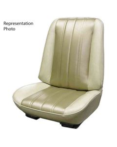 Distinctive Industries Chevelle Bucket Seat Covers, Coupe Or Convertible, Front, Two-Tone, 1966
