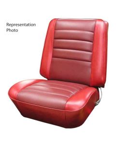 Distinctive Industries Chevelle Bucket Seat Covers, Coupe Or Convertible, Front, Two-Tone, 1965