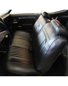 Distinctive Industries Chevelle Bench Seat Covers, Coupe Or Convertible, Front, 1971-1972