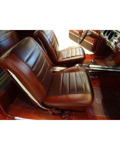 Distinctive Industries Chevelle Bucket Seat Covers, Convertible, Front & Rear, Two Tone, 1965