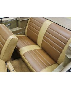 Distinctive Industries Chevelle Bench Seat Covers, Convertible, Rear,  Two Tone, 1965