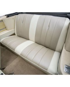 Distinctive Industries Chevelle Bench Seat Covers, Convertible, Rear, Two-Tone, 1966