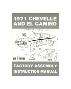Chevelle Accessory Book, 1971