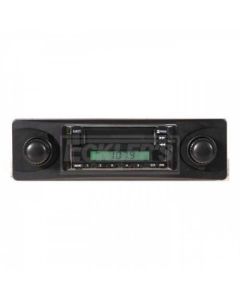 Chevelle Stereo, KHE-300USB, Black Face, For Super SportModels With Original Dash, 1970-1972