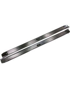 1968-1972 Chevelle Sill Plates With Body By Fisher Plate Ins